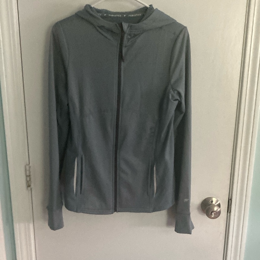 Fabletics Women's Utility Jacket in Gray